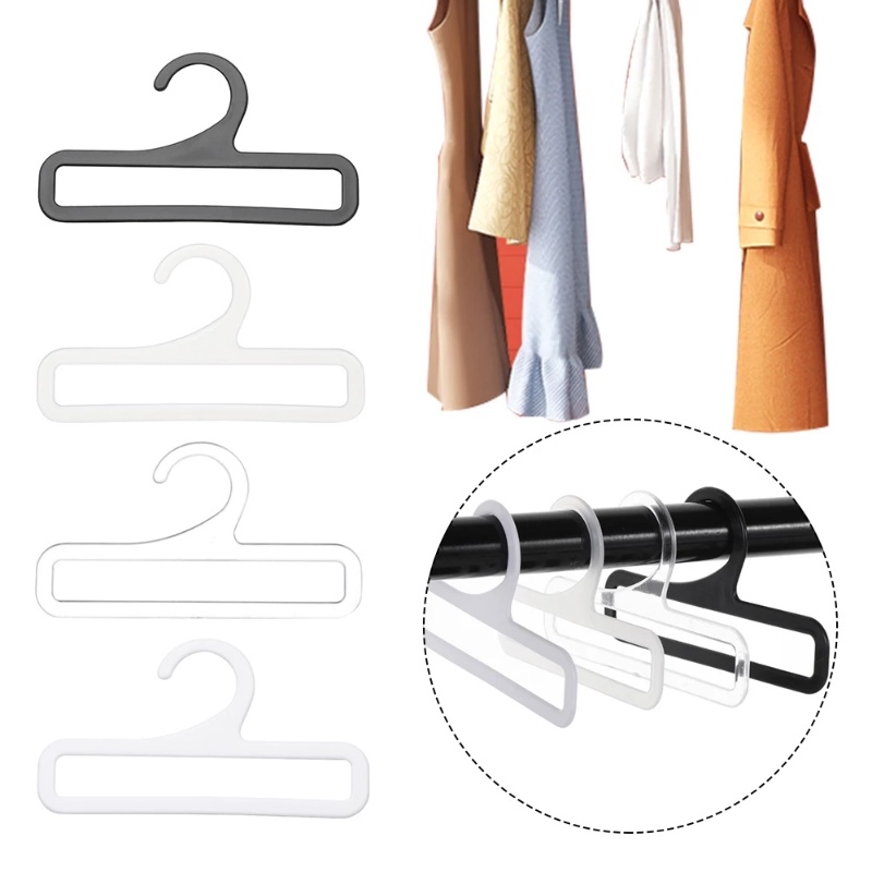 Móc Treo Phơi Khăn Choàng / Quần Lót / Vớ Hình Chữ Nhật Mini Bằng Nhựa Dày Chống Trượt Tiện Lợi Khi Đi Du Lịch