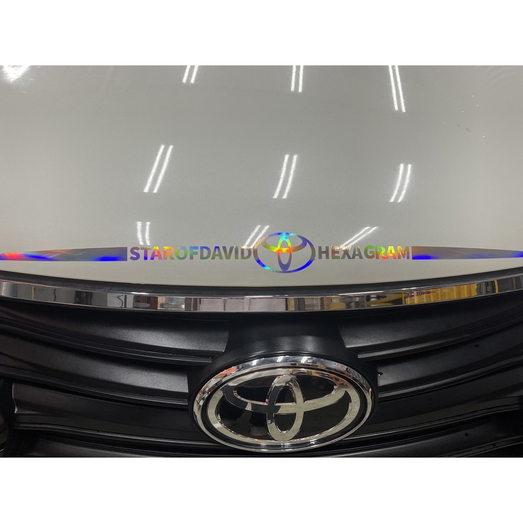 Decal Laser Nhỏ Trang Trí Xe Hơi - Miếng Dán Phản Quang Nhiều Màu - Đầy Đủ LOGO Hãng Xe
