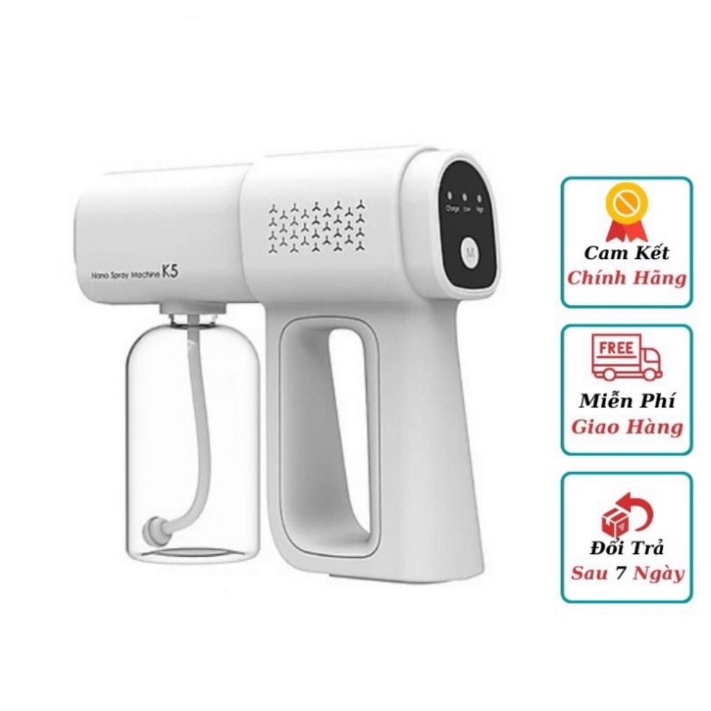 Máy Xịt Khử Khuẩn K5- Pro  Hàng Cao Cấp Dùng Cho Văn Phòng, Cá Nhân, Gia Đình