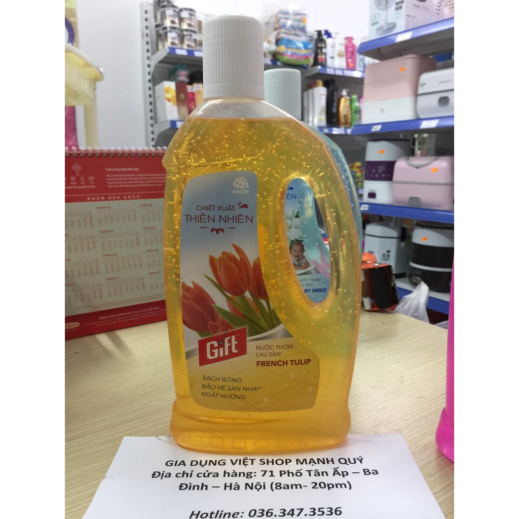 Nước lau sàn Gift Đủ Mùi Dung Tích 1L