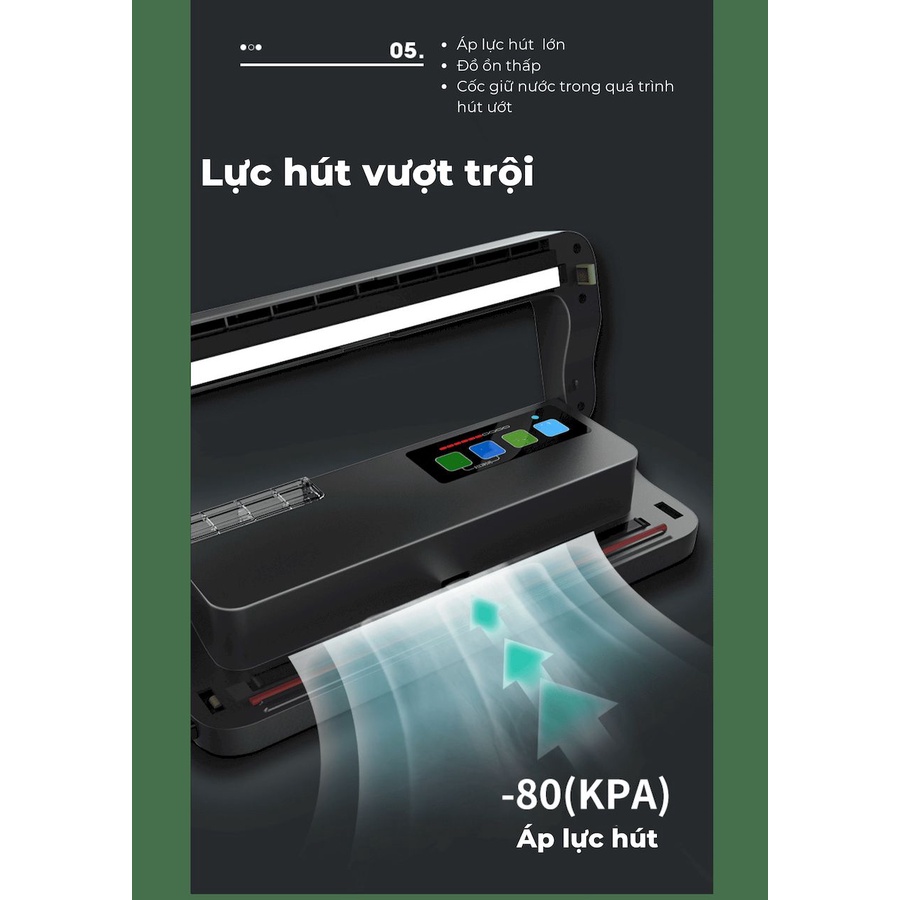 Máy Hút Chân Không ShineYe P290 Lực Hút Nhanh Mối Hàn Đẹp Không Kén Túi Hút - Bảo Hành Chính Hãng