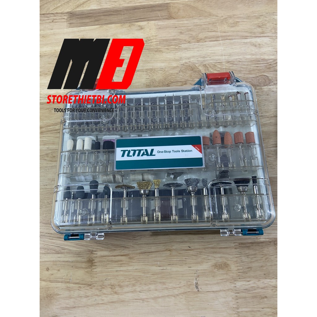 TACSD13571 Bộ 357 linh kiện cho máy khoan/mài mini Total