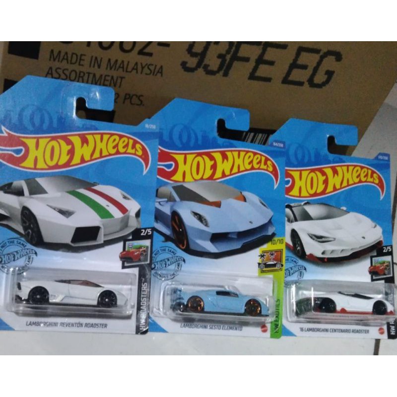 Hotwheel Mô Hình Xe Hơi Lamborghini Độc Đáo Sống Động