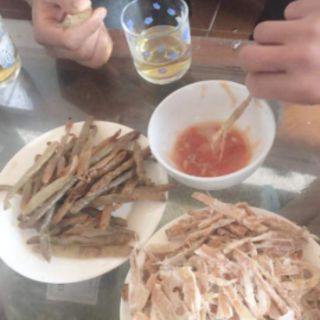 Sá sùng khô Cô Tô - Vân Đồn
