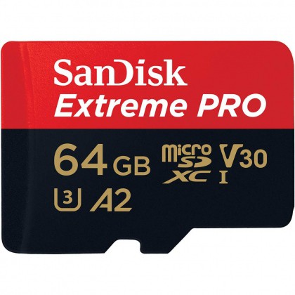 Thẻ nhớ MicroSD Extreme Pro 64GB 32GB Class10 U3 V30 4K 100MB/s + Kèm apdater - Tốc độ siêu cao | BigBuy360 - bigbuy360.vn