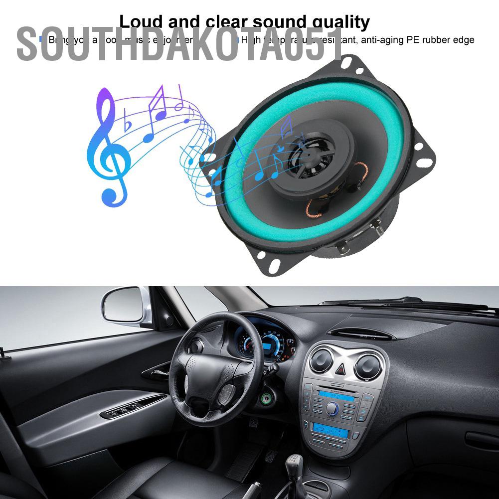 [Hàng Sẵn] Loa âm thanh Đồng Trục công suất lớn 4 inch 100W Cho Xe Hơi【Southdakota051】