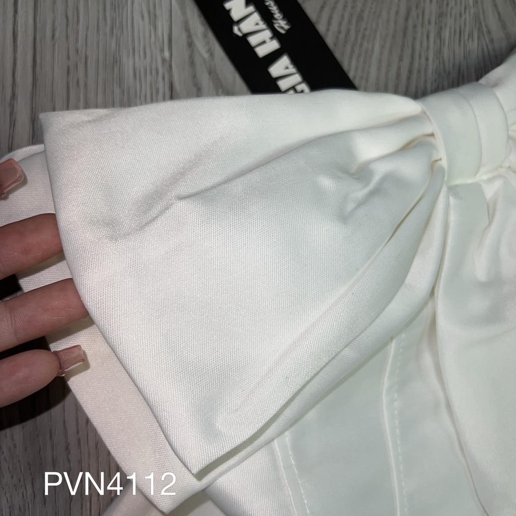 Áo nơ đắp bồ + váy | BigBuy360 - bigbuy360.vn