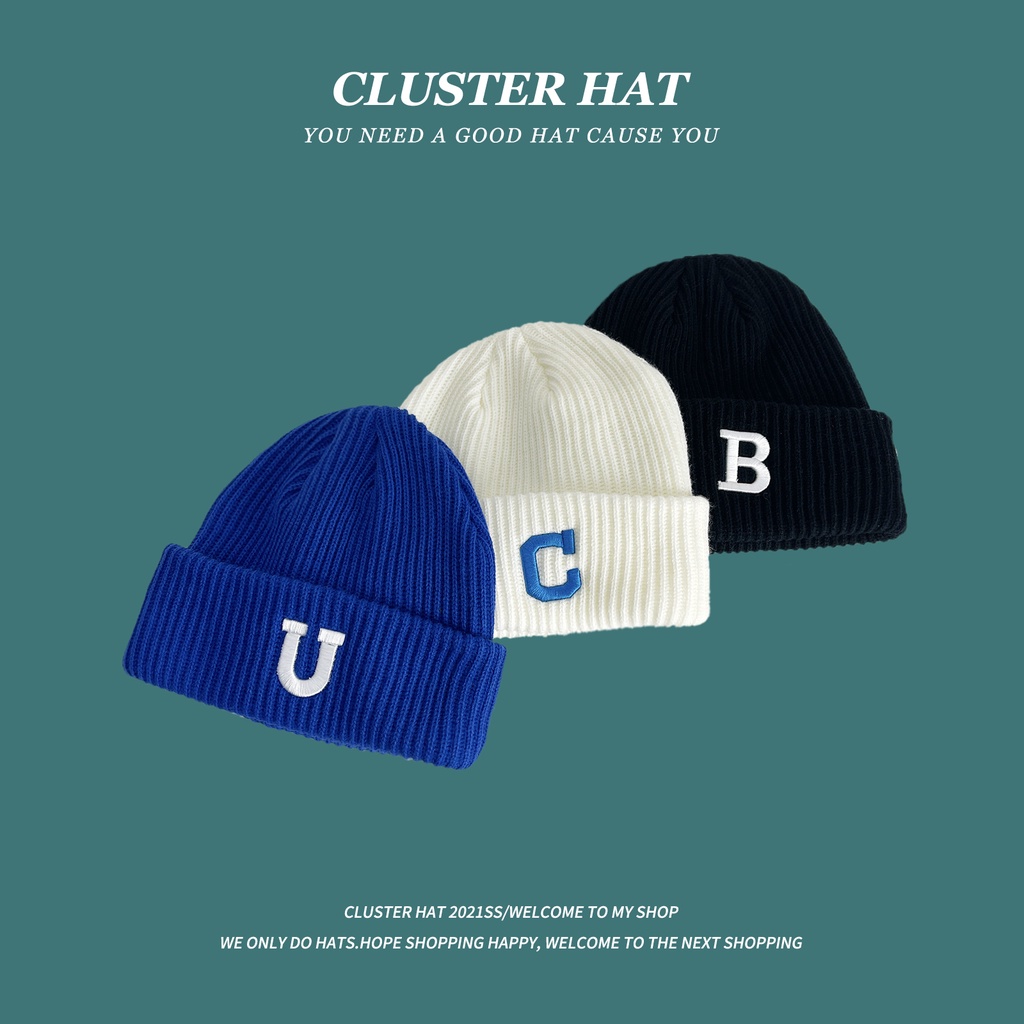 Nón len giữ ấm mùa đông phong cách Hàn Quốc mới