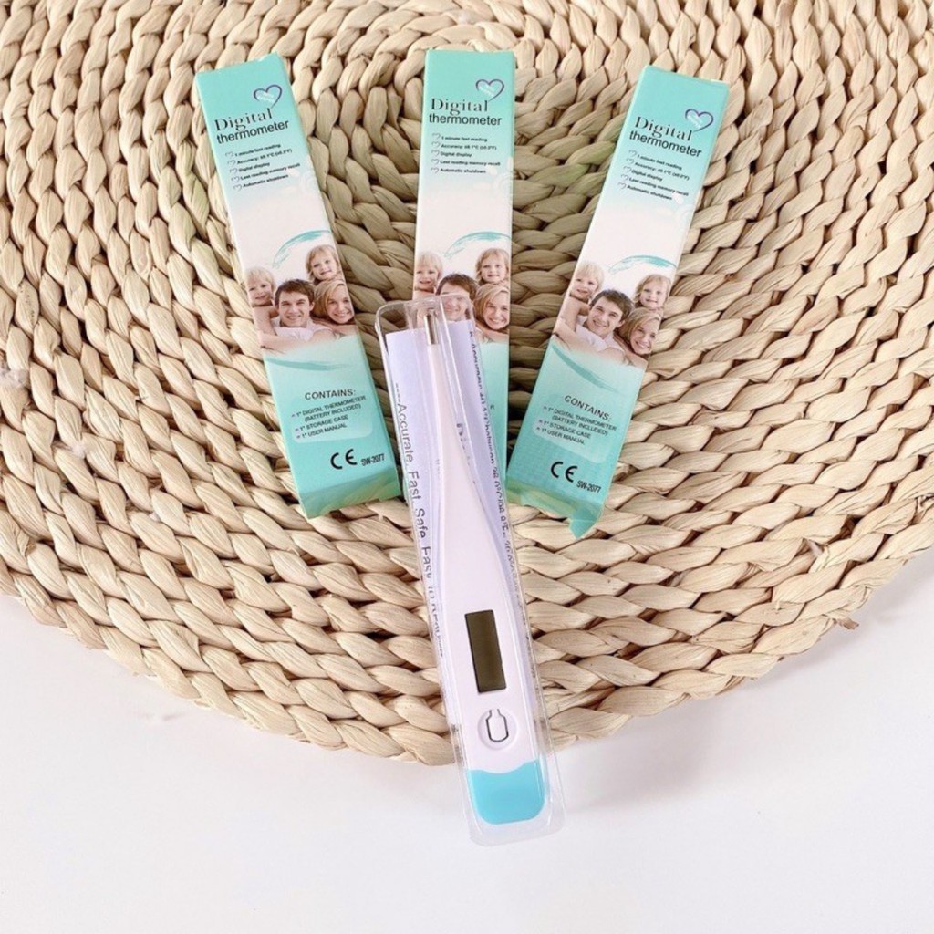 NHIỆT KẾ DO ĐỘ - NHIỆT KẾ ĐIỆN TỬ NGẬM MIỆNG, KẸP NÁCH- chính xác tuyêt đối