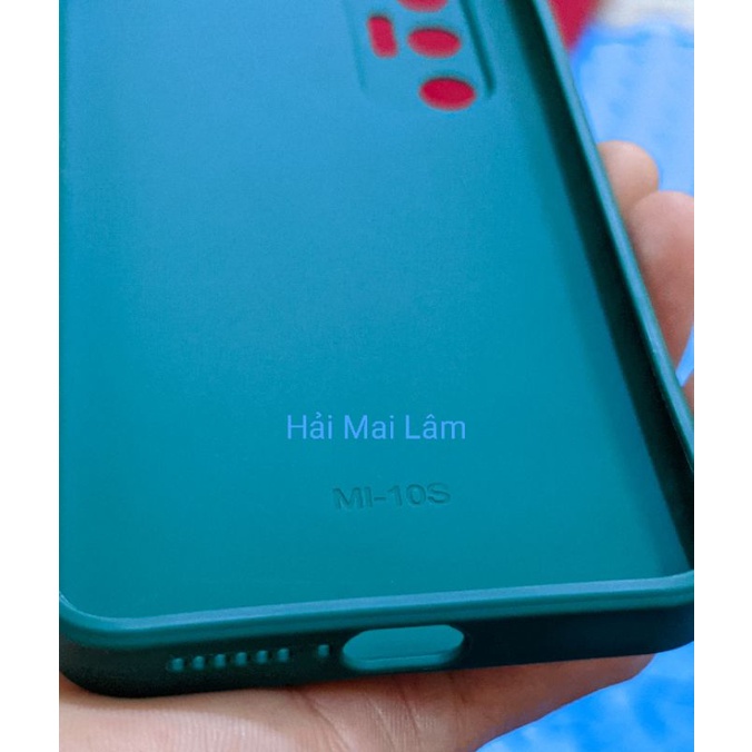 Ốp lưng mềm cạnh vuông TPU toàn thân cho mi10s
