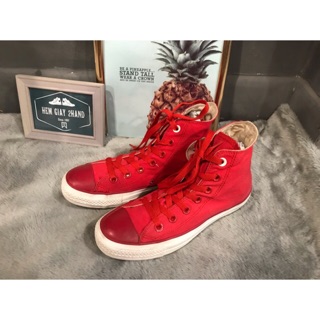 GIÀY CONVERSE ĐỎ TƯƠI SIZE 38 - 24cm (Real 100%/2Hand)