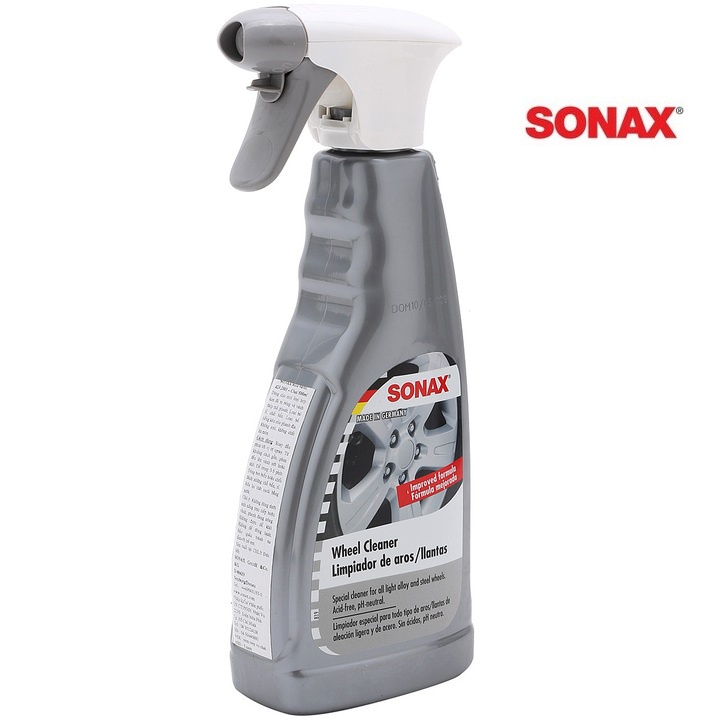 Dung dịch rửa vành, mâm xe ô tô Sonax Rim cleaner 429200, 500ml