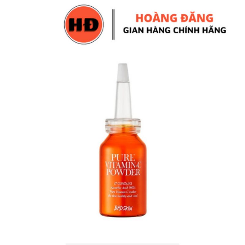 (#badskin) Bột Vitamin C nguyên chất dưỡng trắng da Badskin Pure Vitamin C powder