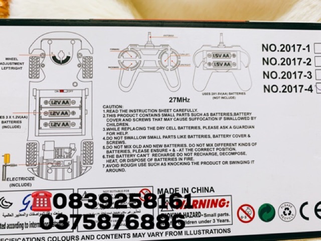 Oto điều khiển từ xa RACING (có đèn) (Đồ chơi trẻ em)