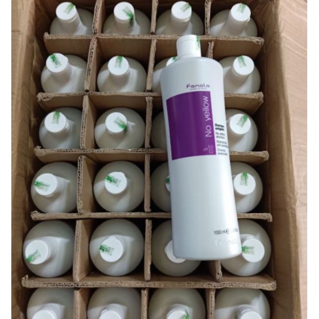 DẦU GỘI TÍM KHỬ VÀNG FANOLA NOYELLOW ITALY 1000ML CHÍNH HÃNG