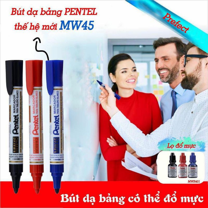 Bút dạ bảng MW45 Pentel