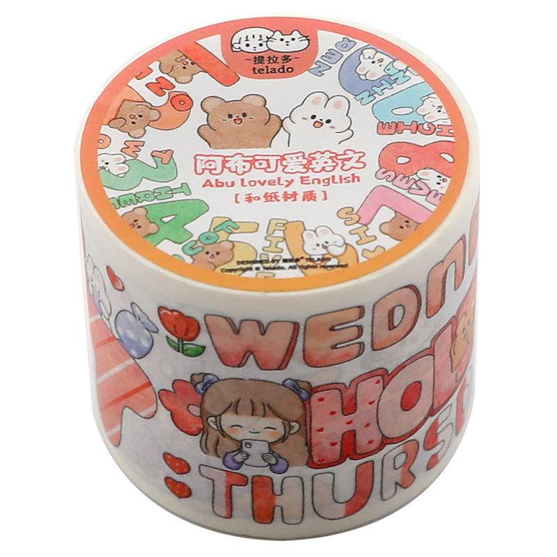 ⭐ iLado ⭐ telado Cute sticker PET Không Thấm Nước Nhãn Hình Dán Sticker Dễ Thương Sticker Trang Trí Sổ Dán Sổ Lưu Trữ Sticker Hiểm Bộ Sticker Tập Vở Trang Trí Sổ Hình Dán Sticker  Nhãn Dán Sổ Chiết Lưu Trữ