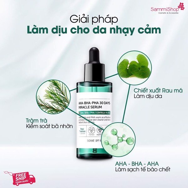 Toner - Serum - Kem dưỡng Some By Mi AHA-BHA-PHA 30 Days Miracle