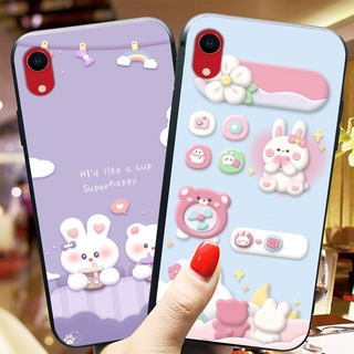 Ốp lưng điện thoại Iphone XR in hình 3d hot chen cute dễ thương