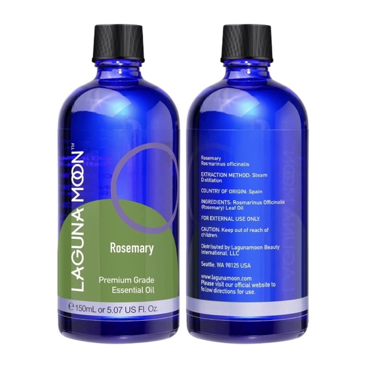 Tinh dầu hương thảo hữu cơ Organic Lagunamoon Rosemary Essential Oil 150ml USA