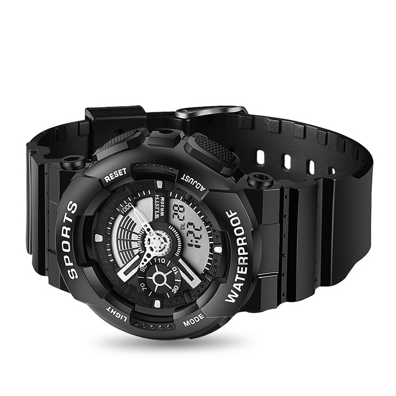 Đồng hồ điện tử, đồng hồ nam nữ học sinh unisex chính hãng WLISTH, phong cách cá tính, siêu bền, không thấm nước