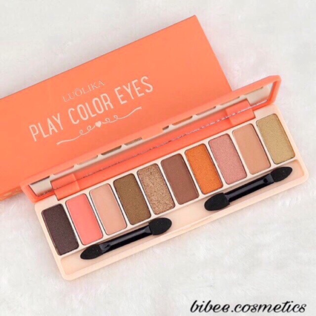 SALE SỐC Phấn mắt PLAY COLOR EYES 🍧Phiên bản màu CAM JUICE BAR 🍊