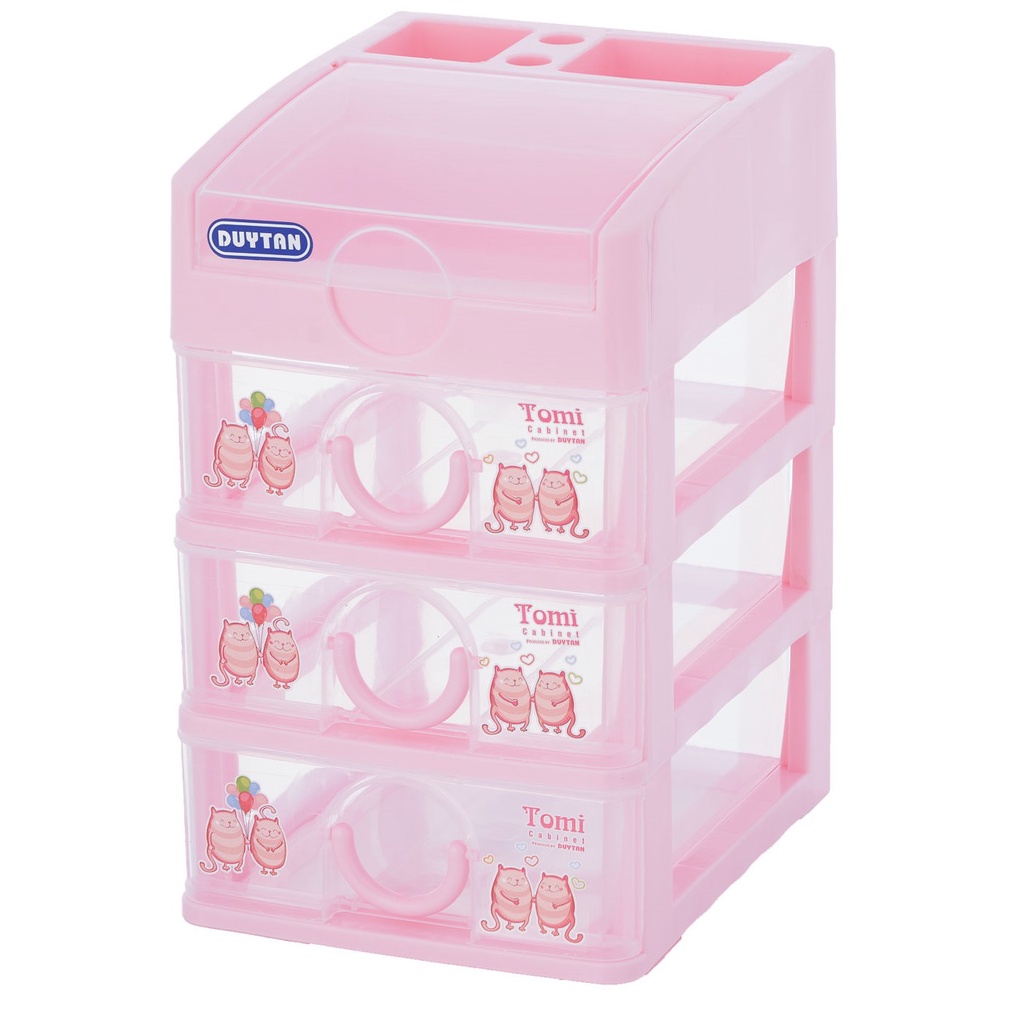 Tủ nhựa Tomi Mini Duy Tân 4 ngăn 0219/4