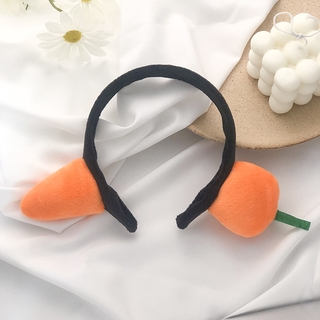 Cài tóc rửa mặt hình củ cà rốt đáng yêu