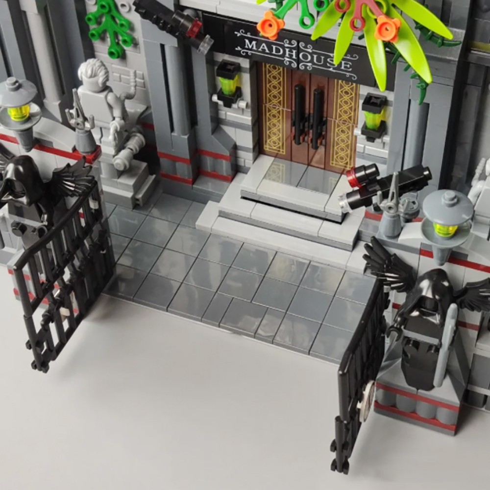 Đồ chơi Lắp ráp Mô hình Palos 613002 Lunatic Hospital MOC series 7537pcs