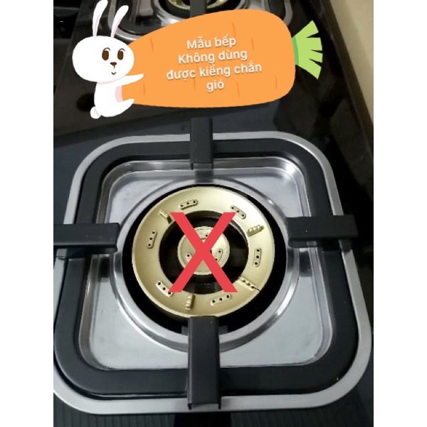 Kiềng chắn gió bếp ga tiết kiệm ga