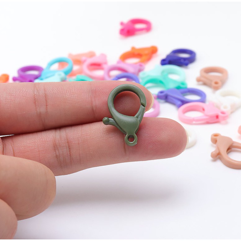 Nút Khóa Nhựa Màu Sắc 25mm Dùng Làm Chìa Khóa Diy
