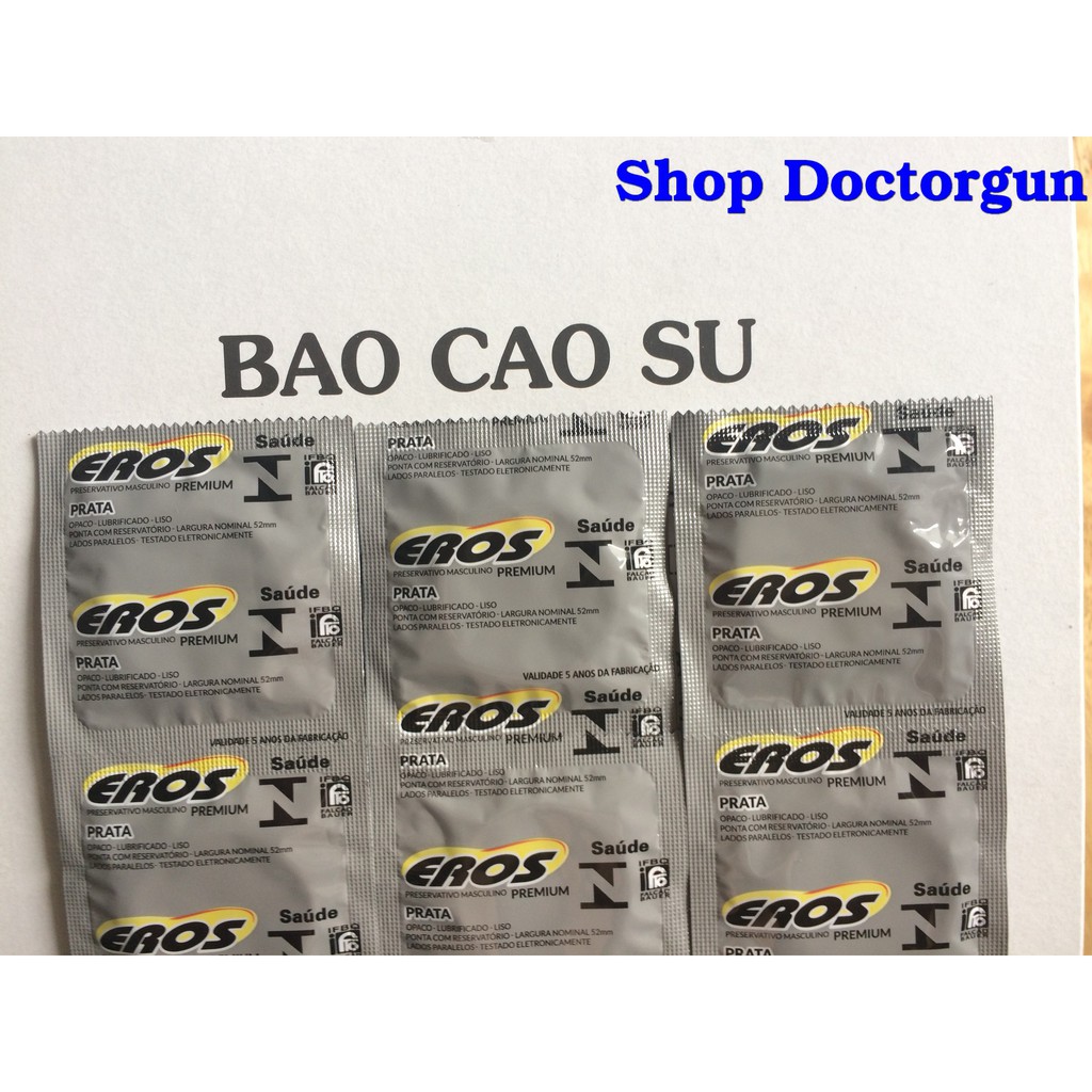 01 CÁI BAO CAO SU EROS DÀNH CHO GIA ĐÌNH - NHÀ NGHỈ - KHÁCH SẠN GIÁ RẺ TỐT NHẤT