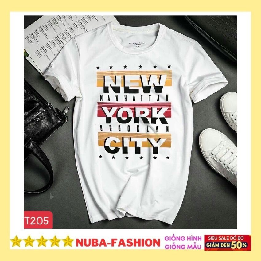 Áo thun trơn cặp đôi nam nữ,chất vải cotton,thấm hút mồ hôi,TAKA  205