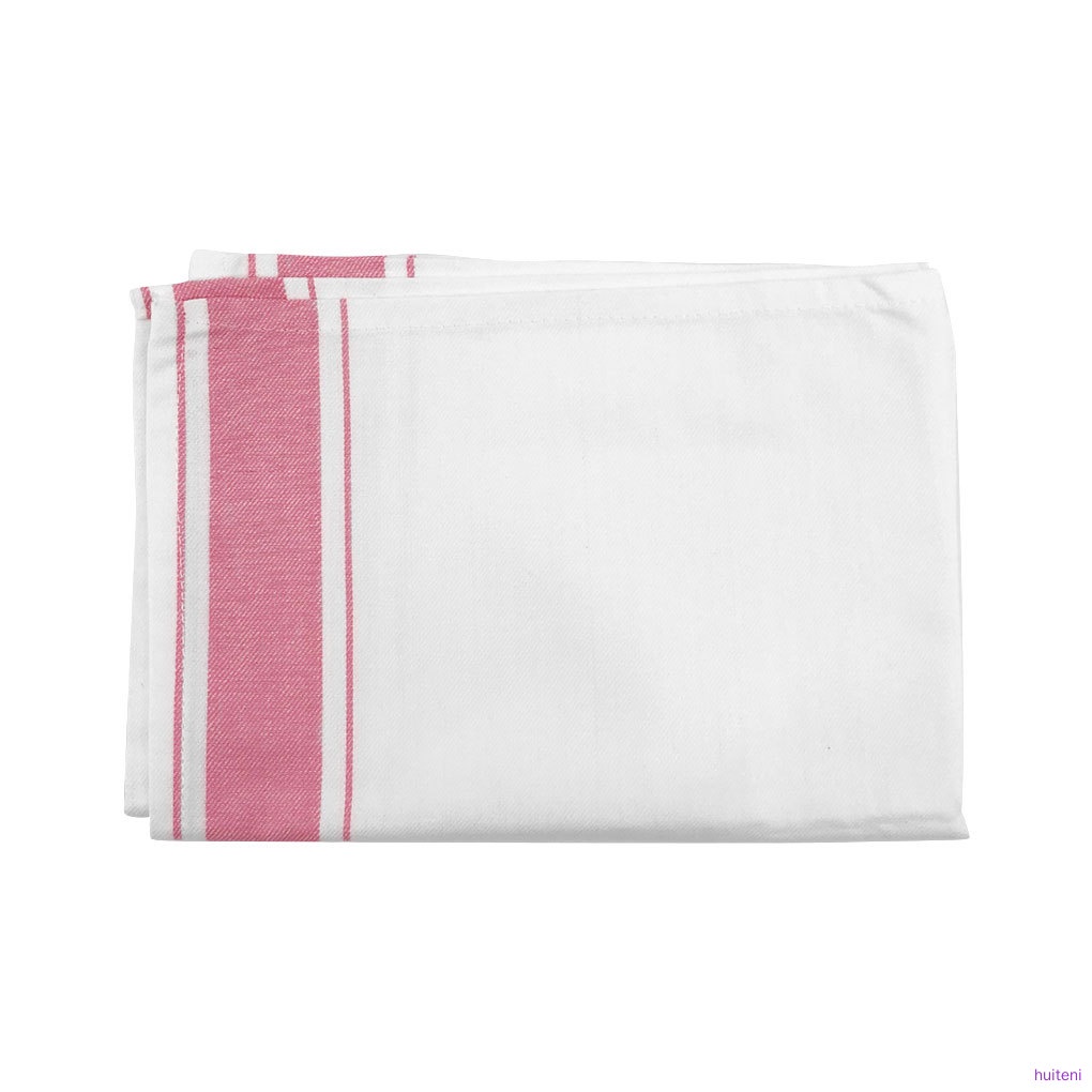 Khăn lau chén dĩa bằng cotton thấm hút nhanh khô tiện dụng cho nhà bếp