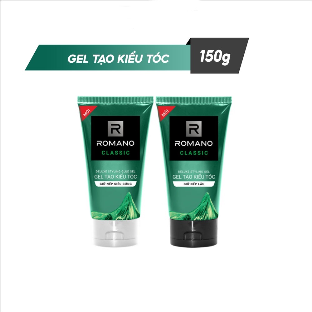 Gel vuốt tóc Romano Classic 150g
