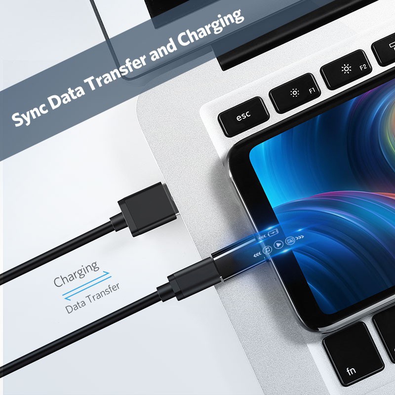 Đầu Chuyển Đổi Sạc 5 Tặng 1 Android Micro USB Sang Type C OTG