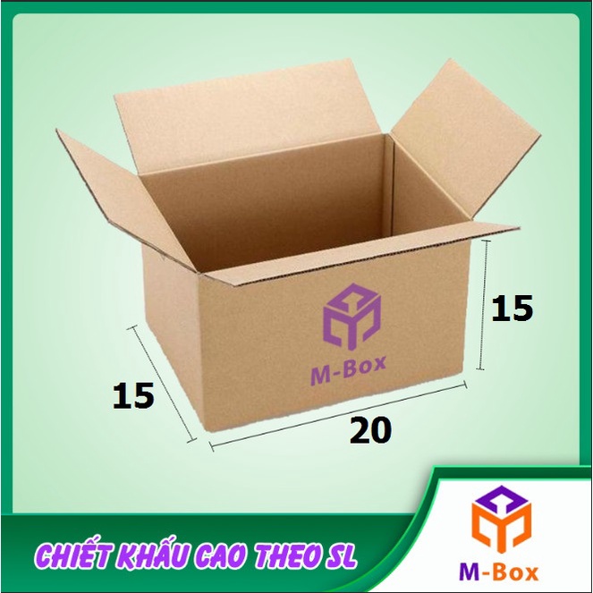 MB – 1 Thùng Hộp Carton 20x15x15 Cm
