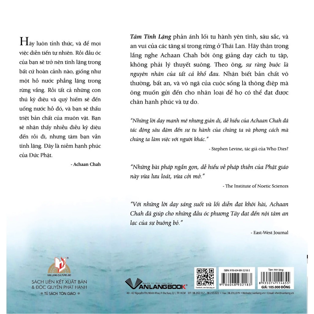 Sách - Tâm Tĩnh Lặng | BigBuy360 - bigbuy360.vn
