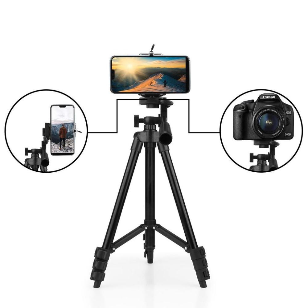 Tripod Giá Đỡ Điện Thoại 3 Chân Đa Năng làm gậy chụp hình - Tripod máy ảnh dùng để Quay Phim, livestream