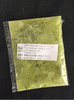 Bột trà xanh Nhật gói 10gr