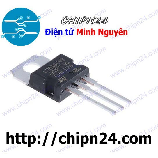 [3 CON] IC L7808CV TO-220 (L7808 7808 1A 8V)