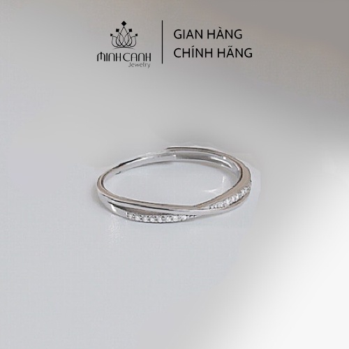 Nhẫn Bạc Sóng Vô Cực Minh Canh Jewelry