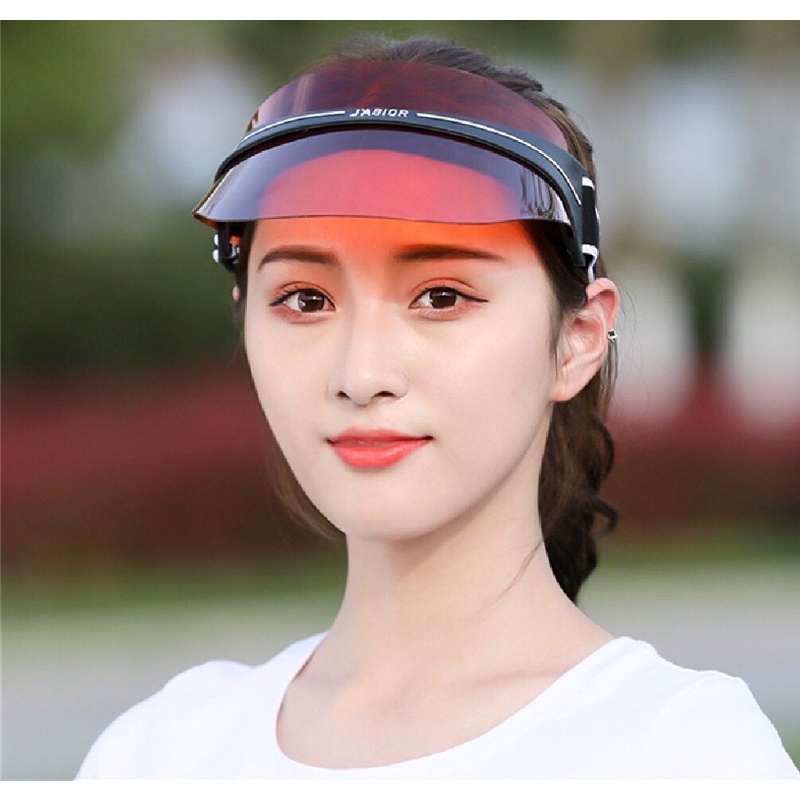 Nón thể thao nửa đầu có kính