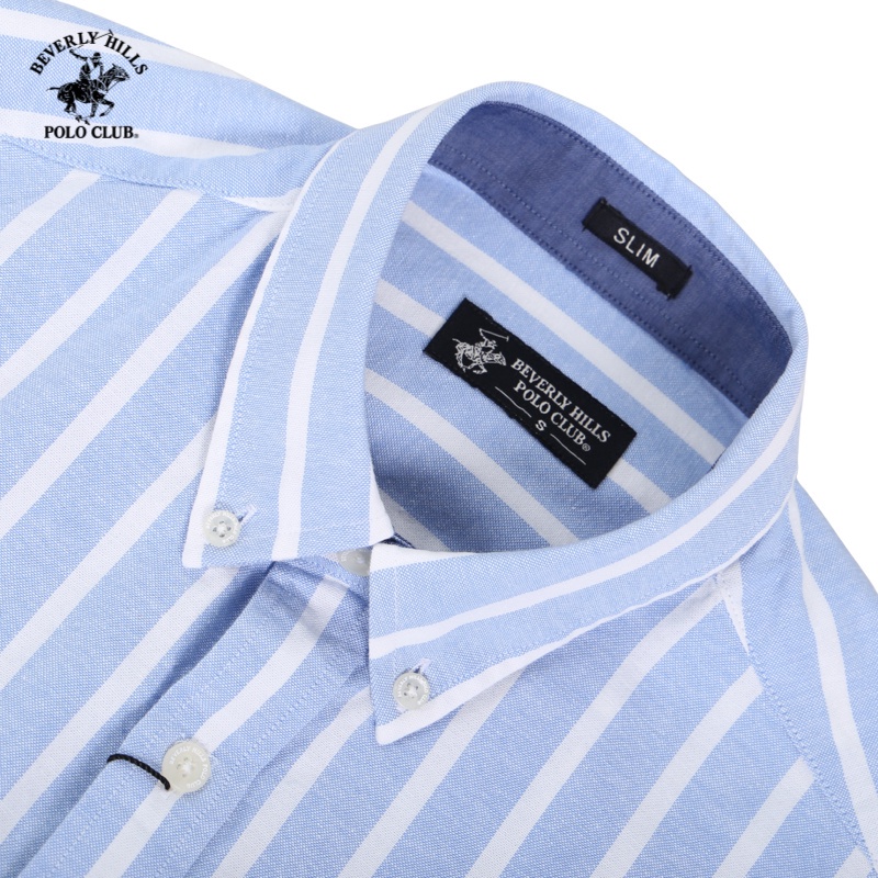 Beverly Hills Polo Club - Áo sơ mi Dài tay Nam Slimfit KMS- BHPC CMSLS20TL020