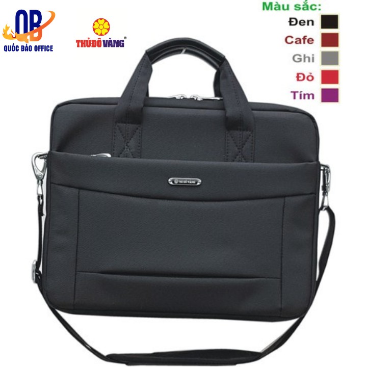 Cặp laptop - Túi đựng laptop Thủ Đô Vàng C042/C142 (39*7.5*29 CM) - màu Đen/ Đỏ/ Nâu/ Tím - 1 chiếc | BigBuy360 - bigbuy360.vn