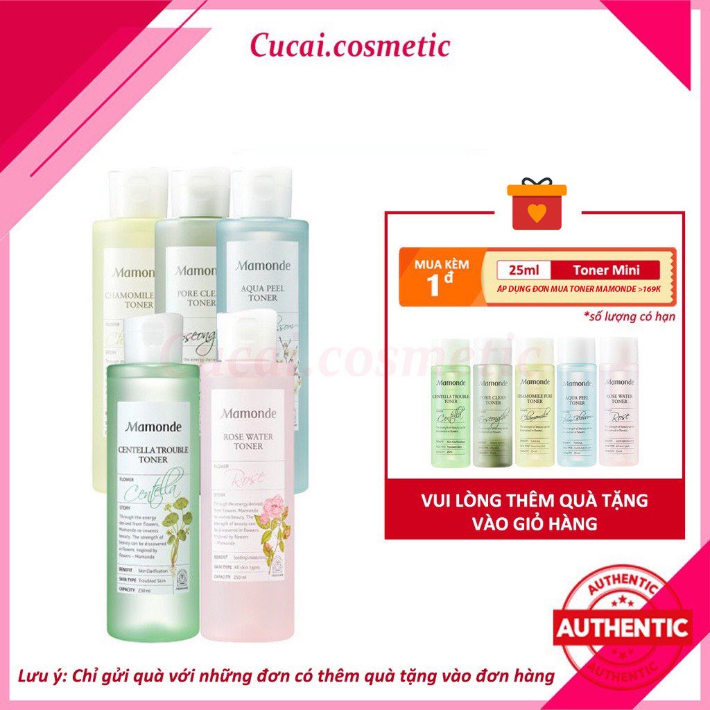 Nước hoa hồng Toner Mamonde