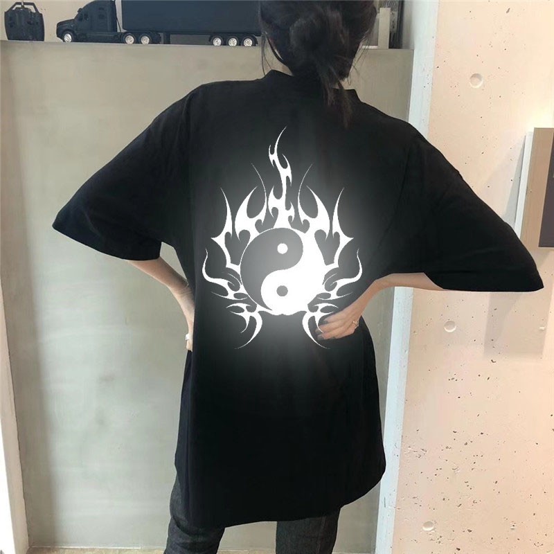 ÁO THUN PHẢN QUANG TAY LỠ NAM NỮ LỤC ĐẠO