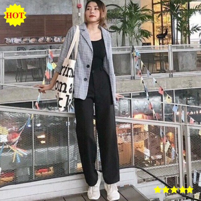 Quần Đũi Nữ Ống Rộng Dài 2021