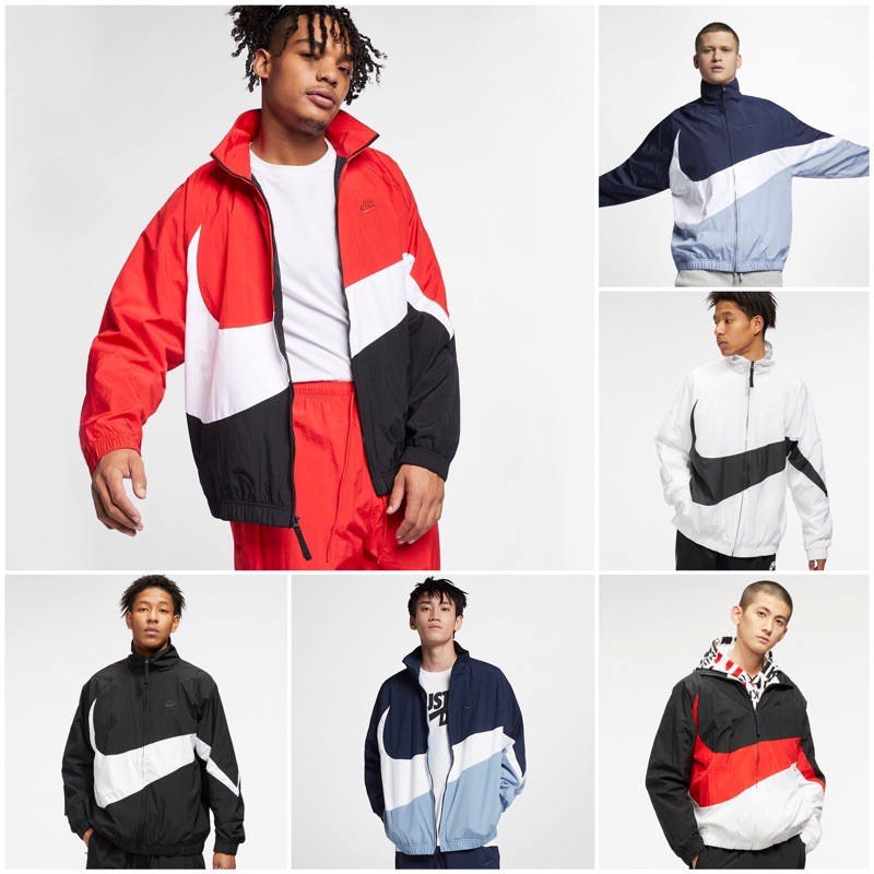 ✘﹉✢Áo Khoác Gió Unisex Cho Nam Nữ Nike Sportswear Woven Jacket Đủ Màu