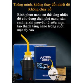 Phủ nano bảo vệ bề mặt đèn , phun là sáng bóng , bảo vệ bề mặt nhựa đèn